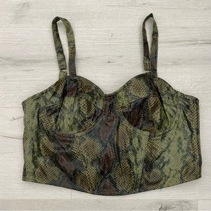 Princess Polly Snake Crop Top